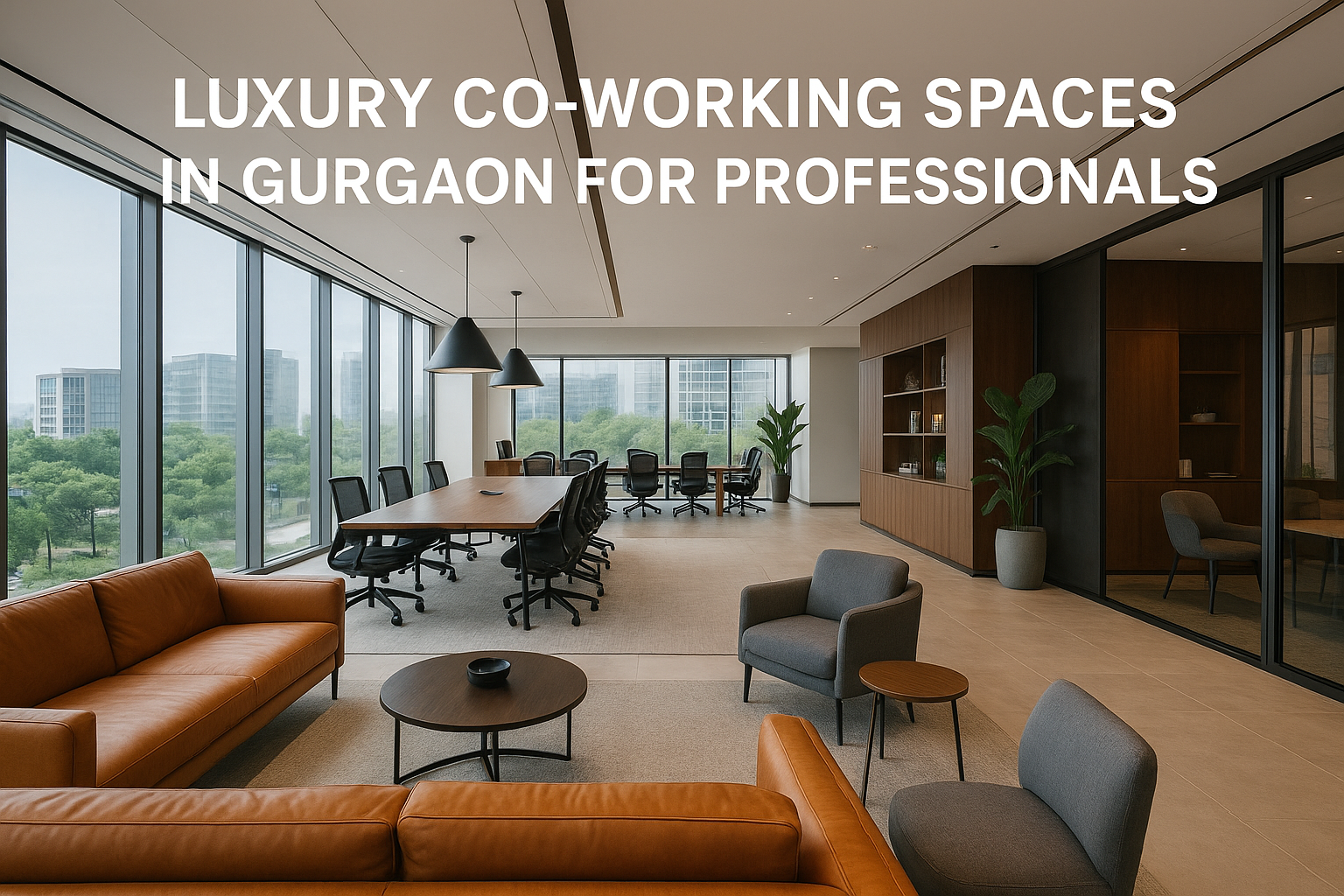 Luxury Co-Working Spaces in Gurgaon for Professionals
